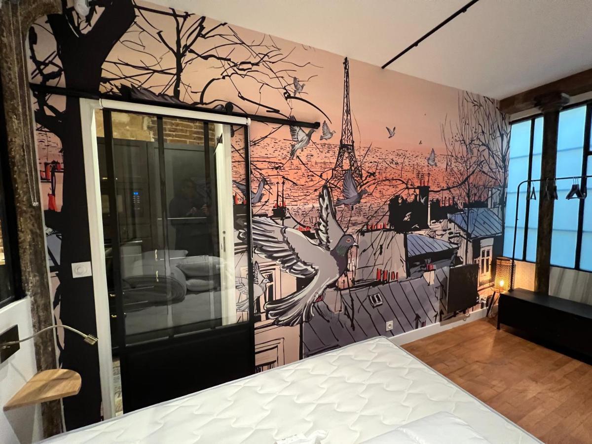 Good Vibes Luxurious Loft In Paris 11Th, With Ac & Table Football Exterior foto